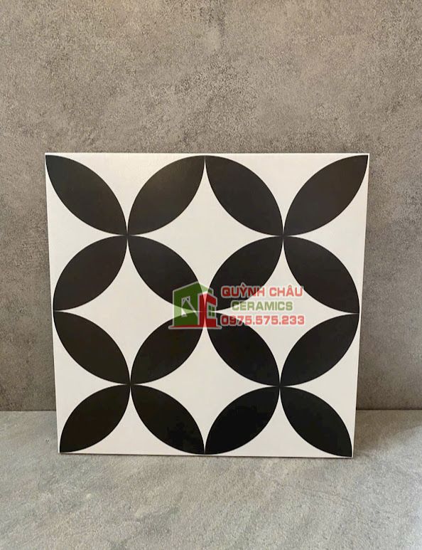 Gạch bông 30x30 hoạ tiết đồng tiền