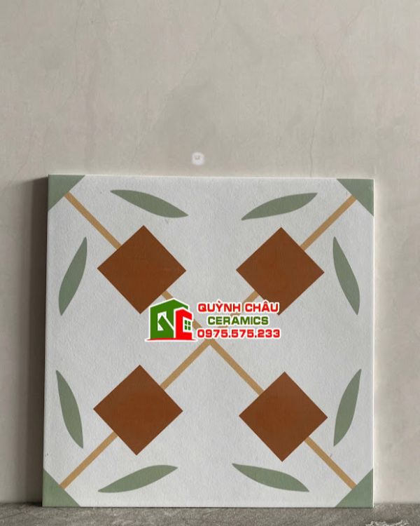 Gạch bông 30x30 hoa văn cổ điển