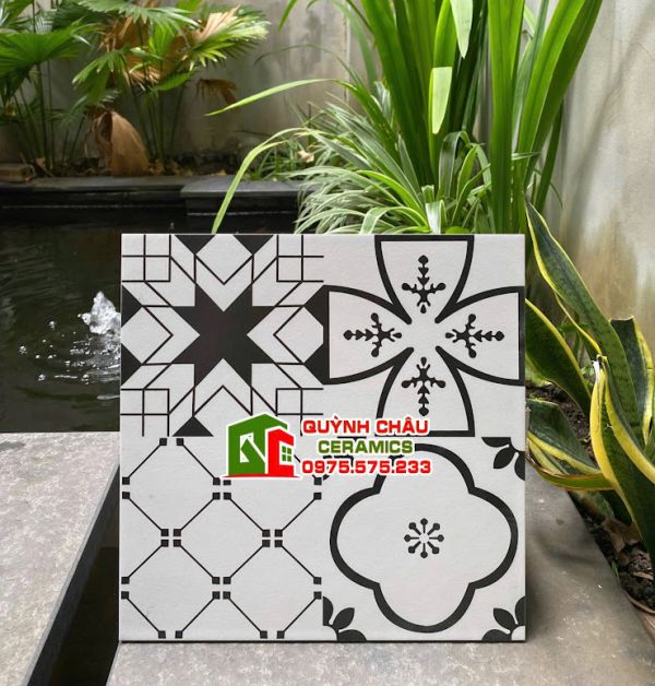 Gạch bông 30x30 mix hoạ tiết hoa văn đẹp