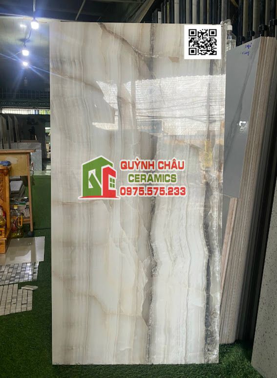 Gạch bóng 60x120 marble giả đá cao cấp