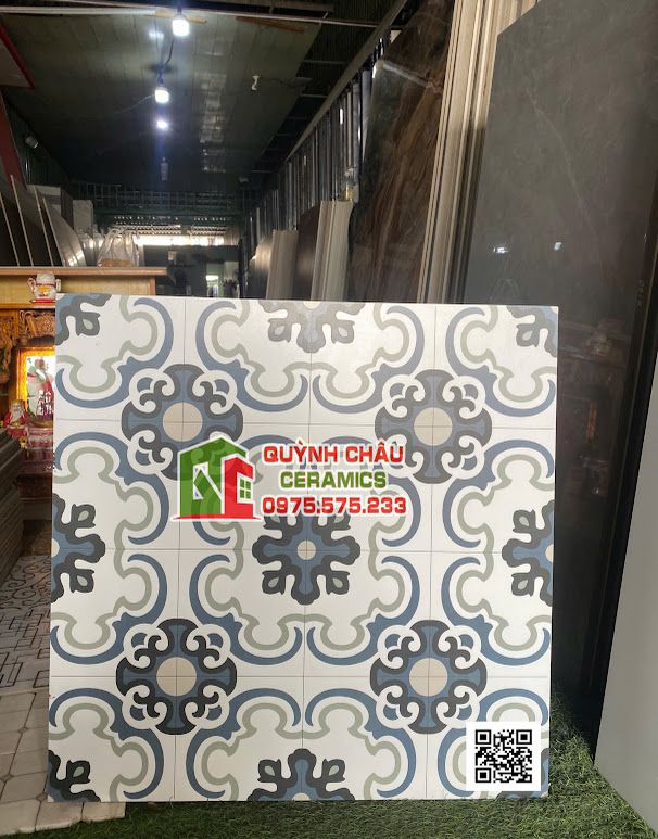 Gạch bông 60x60cm ốp lát trang trí nhà đẹp