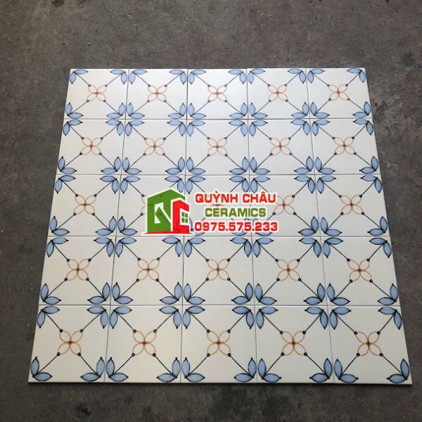 Gạch bông cao cấp 20x20 hoa văn trang trí đẹp