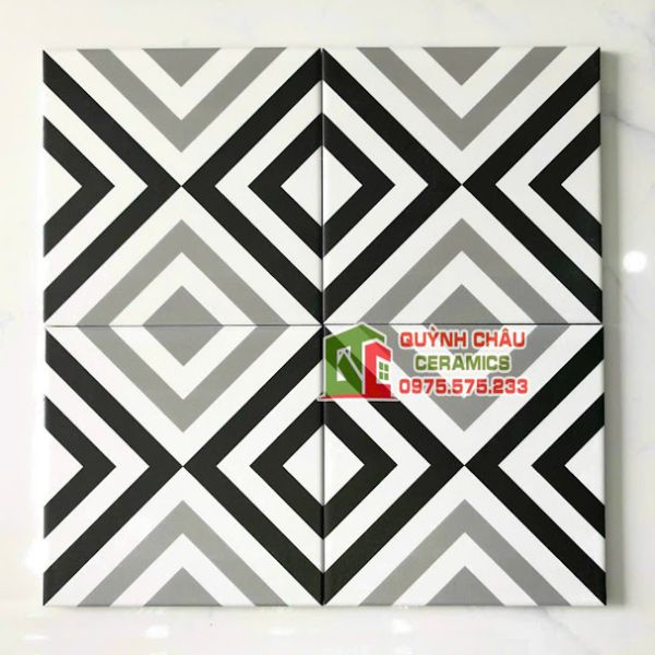 Gạch bông hoa văn 20x20 cao cấp giá tốt