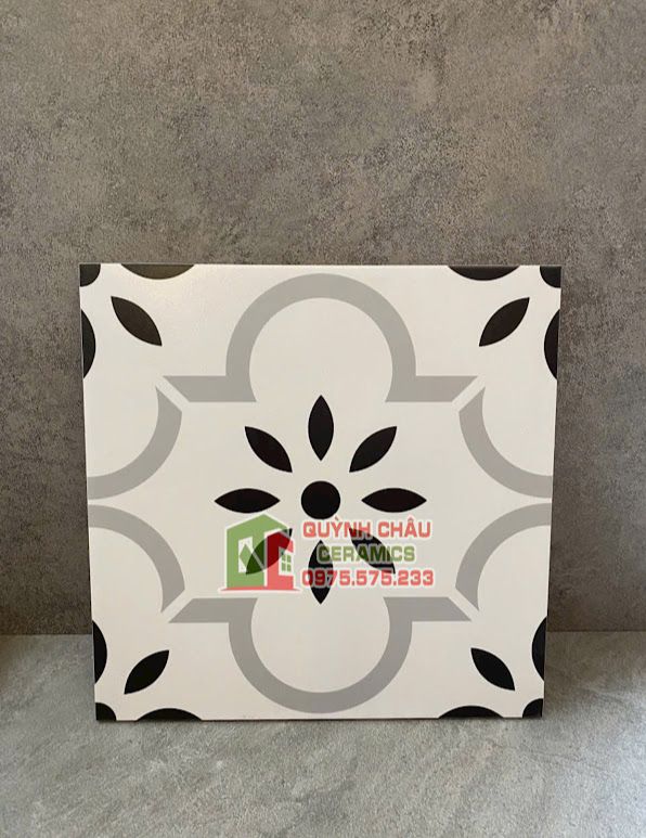 Gạch bông hoa văn 30x30 xương đá