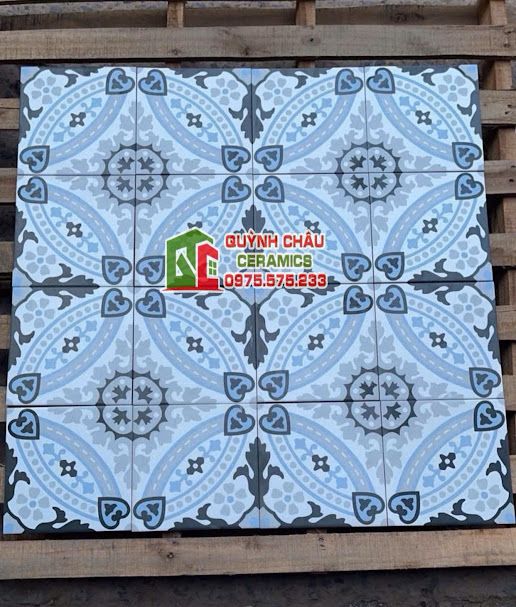 Gạch bông hoa văn đẹp 20x20 nhập khẩu cao cấp