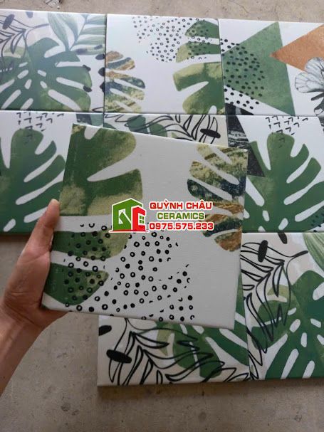 Gạch bông hoa văn trang trí 20x20 cm