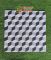 Gạch bông men 30x30 hình khối