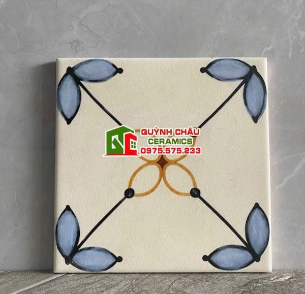 Gạch bông tạo màu giả cổ truyền thống 20x20 cm