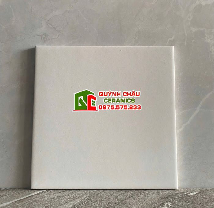 Gạch bông trắng mờ 20x20 xương đá trung quốc