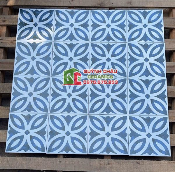 Gạch bông trung quốc 20x20 hoa văn sắc nét