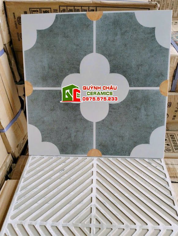 Gạch bông xương đá 30x30 hoa văn bền đẹp