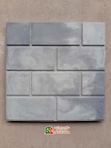 Gạch cổ Hội An màu xám lát sân vườn 40x40cm