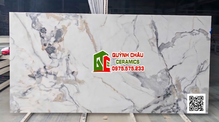 Gạch đá khổ lớn 160x320 vân đá bóng kiếng