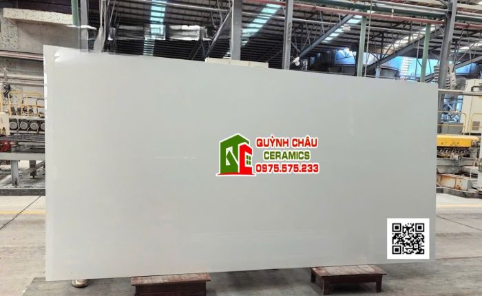 Gạch đá trung quốc 160x320 màu kem bóng