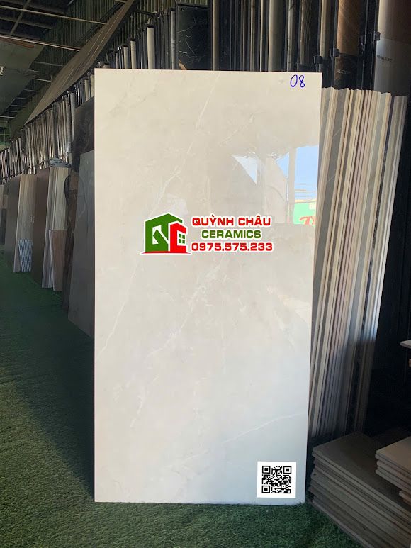 Gạch full body xương đá 60x120 xám vân bóng kiếng