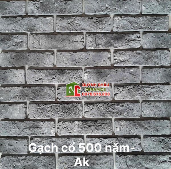 Gạch giả cổ bê tông 500 năm ốp tường