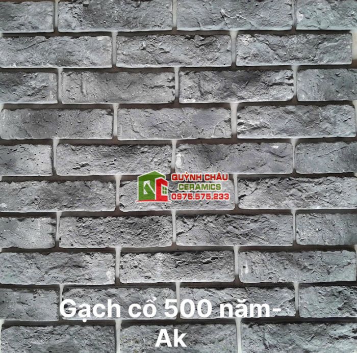 Gạch giả cổ bê tông 500 năm ốp tường