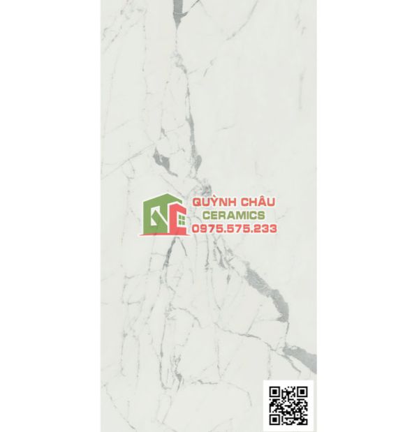 Gạch khổ lớn 75x150 Italia bóng trắng vân nhập khẩu Ý Gạch khổ lớn 75x150 Italia bóng trắng vân nhập khẩu Ý