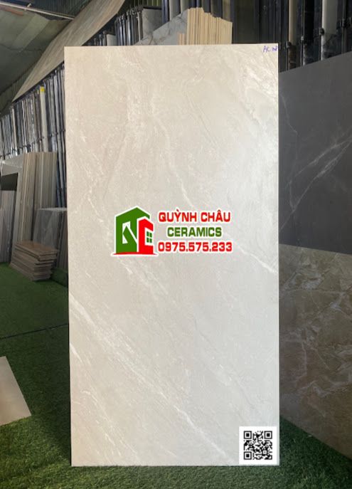 Gạch lát nền 60x120 gam màu mờ mịn xám vân trắng cao cấp ấn độ