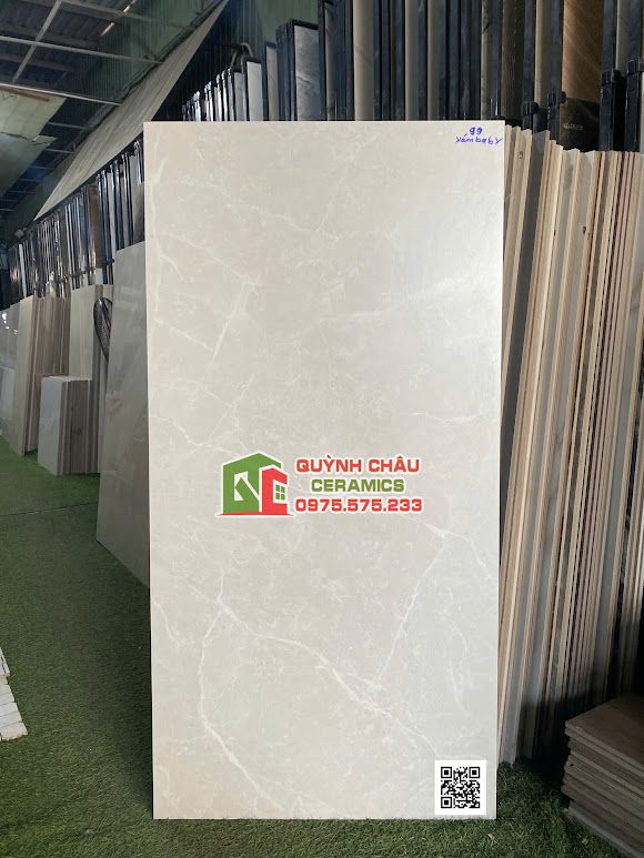 Gạch lát nền 60x120 mờ mịn xám nhạt baby skin