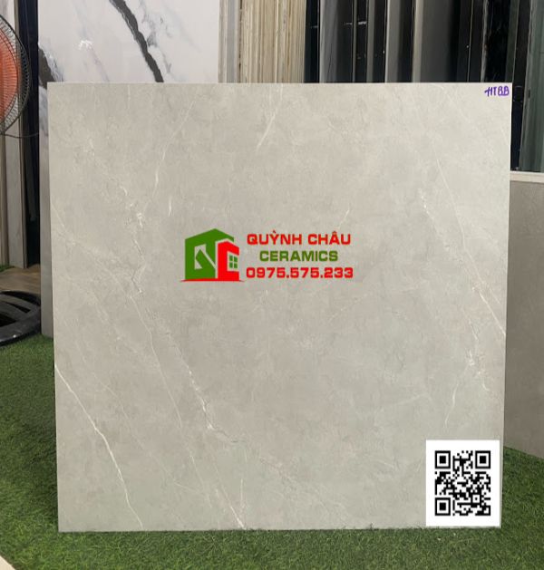 Gạch lát nền 80x80 trung quốc men mờ xi măng xám 5172