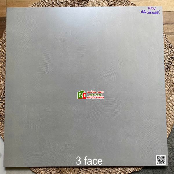 Gạch lát nền Viglacera 80x80 đá mờ vân cào xước xám xi măng