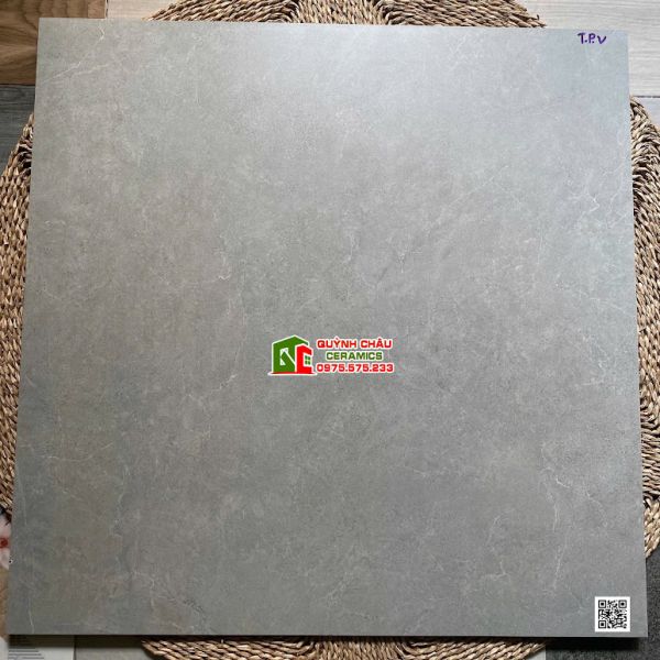 Gạch lát nền Viglacera vân đá mờ xi măng 80x80cm