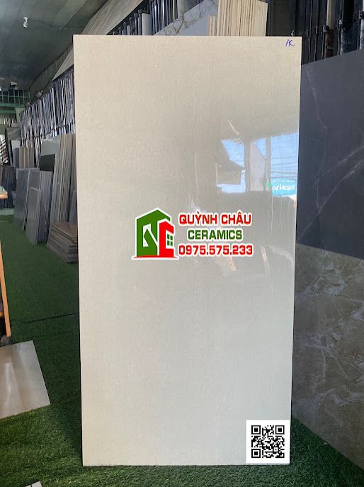 Gạch ốp lát 60x120 màu xi măng xám sáng Cenment Bianco ấn độ