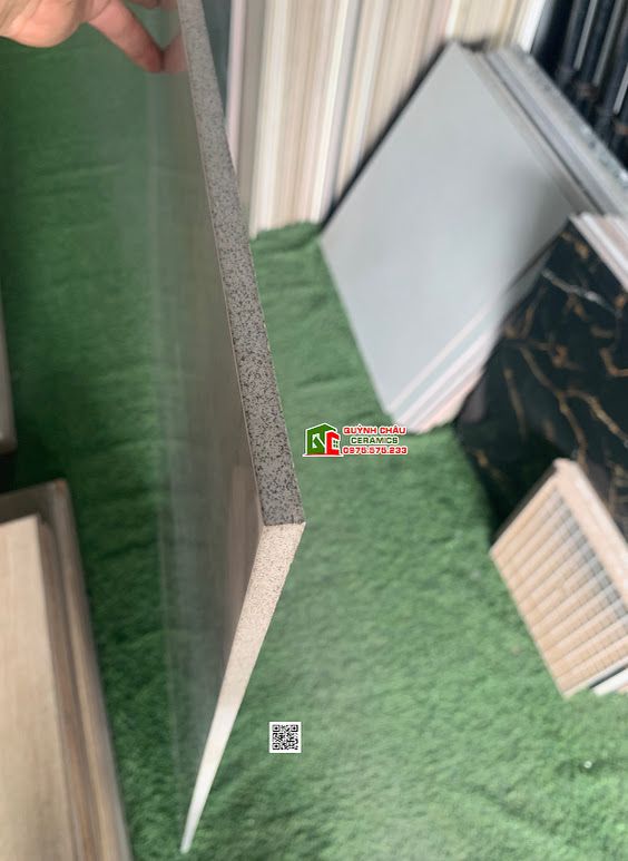 Gạch granite vân đá Travertine mờ vàng kem 60x120cm cao cấp