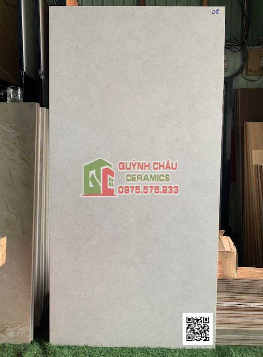 Gạch ốp lát 80x160 men xám mờ nhập khẩu ấn độ Ý