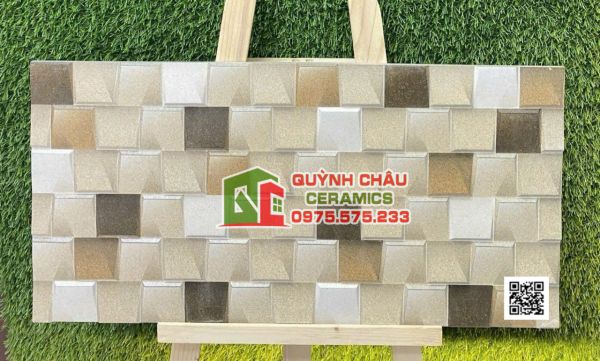 Gạch ốp trang trí ấn độ 30x60 đá ghép bề mặt nổi