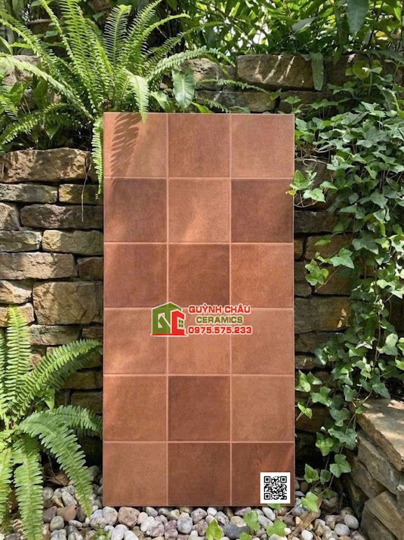 Gạch ốp tường giả thẻ vuông 30x60 màu cổ điển