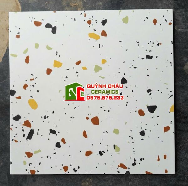 Gạch terrazzo hạt đá nhiều màu 30x30 cm