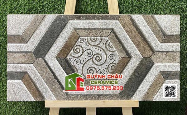 Gạch trang trí 30x60 ấn độ hình lục giác