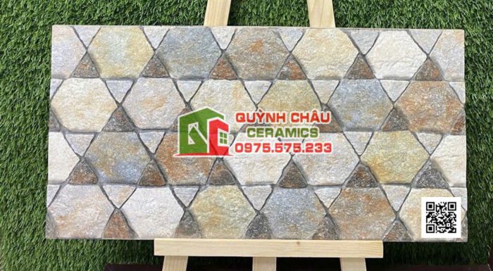 Gạch trang trí 30x60 giả đá ốp tường ấn độ