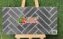 Gạch trang trí 30x60 thẻ xám đen hình xương cá