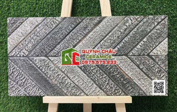 Gạch trang trí 30x60 vân xương cá giả gỗ ấn độ