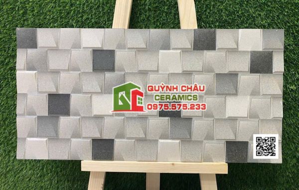 Gạch trang trí ấn độ 30x60 đá ghép bề mặt nổi