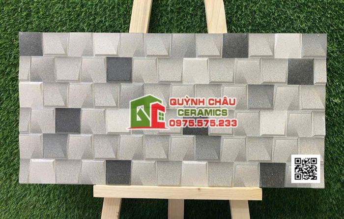 Gạch trang trí ấn độ 30x60 đá ghép bề mặt nổi