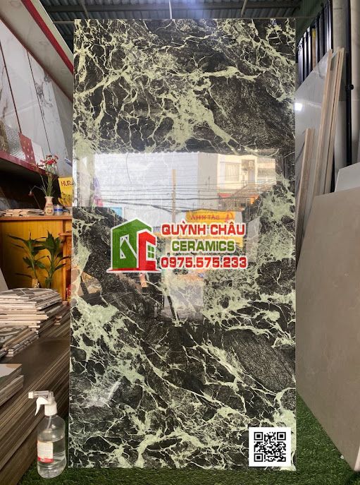Gạch trung quốc 60x120 đá xanh rêu bóng kiếng cao cấp bền đẹp