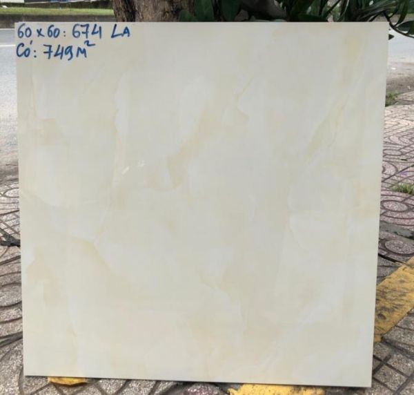 Gạch lát nền giá rẻ 60x60 đá bóng kiếng á mỹ 670