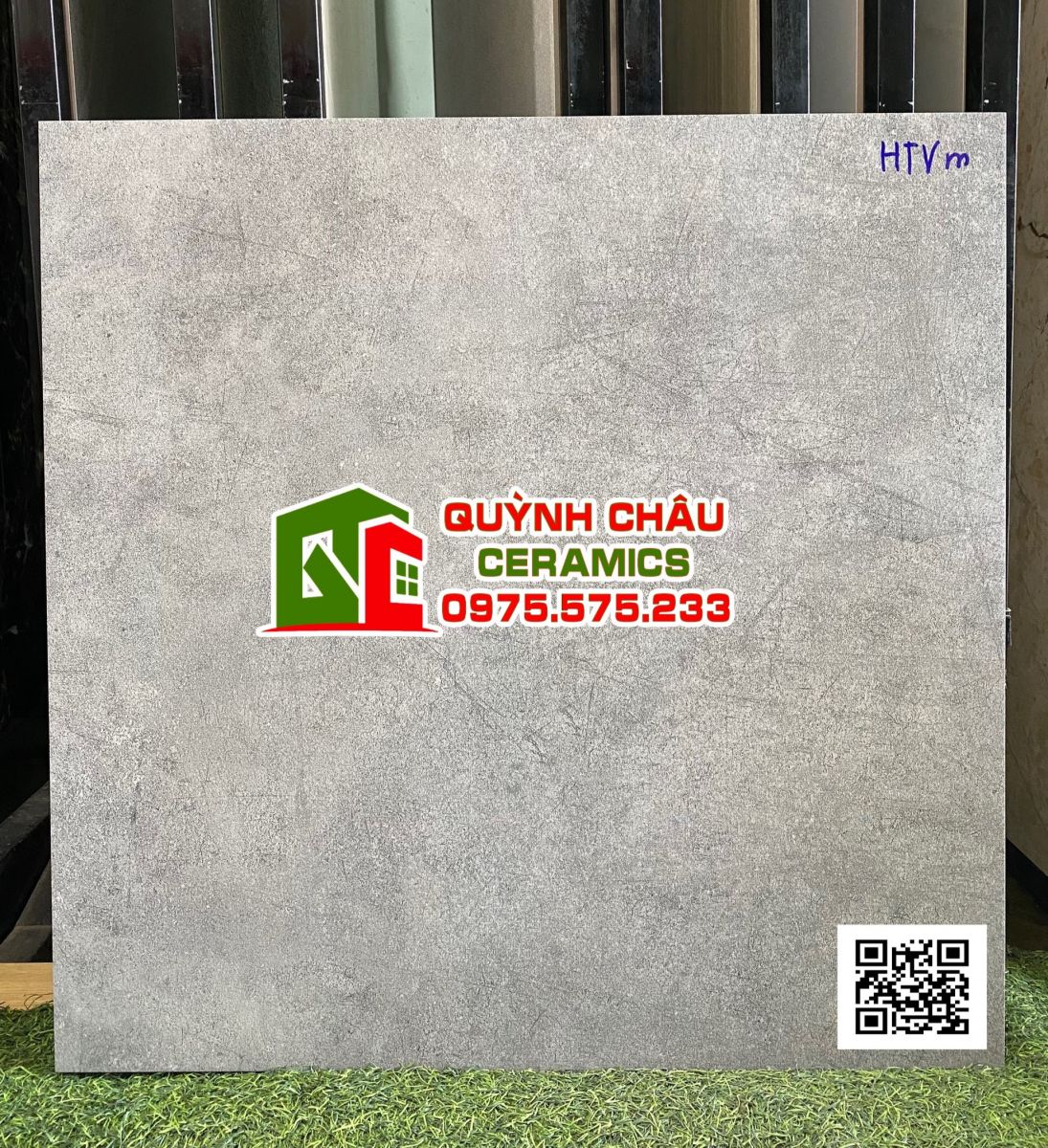 Gạch nhám 600x600 màu xi măng thương hiệu trung đô