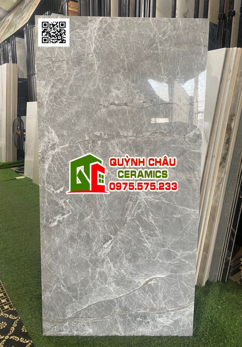 Gạch khổ lớn 600x1200 đá bóng toàn phần ấn độ