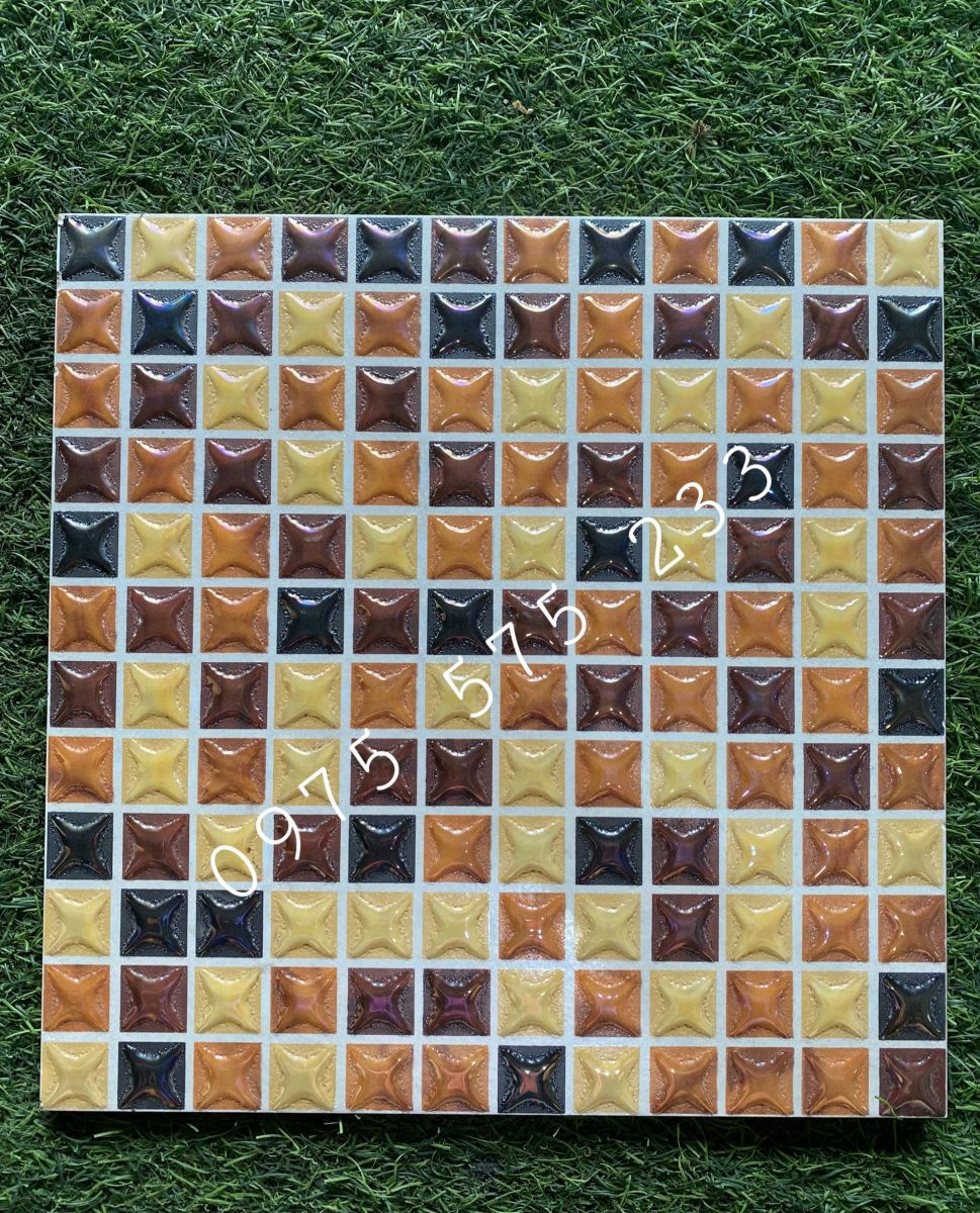 Gạch 30x30 nhũ khắc kim cao cấp