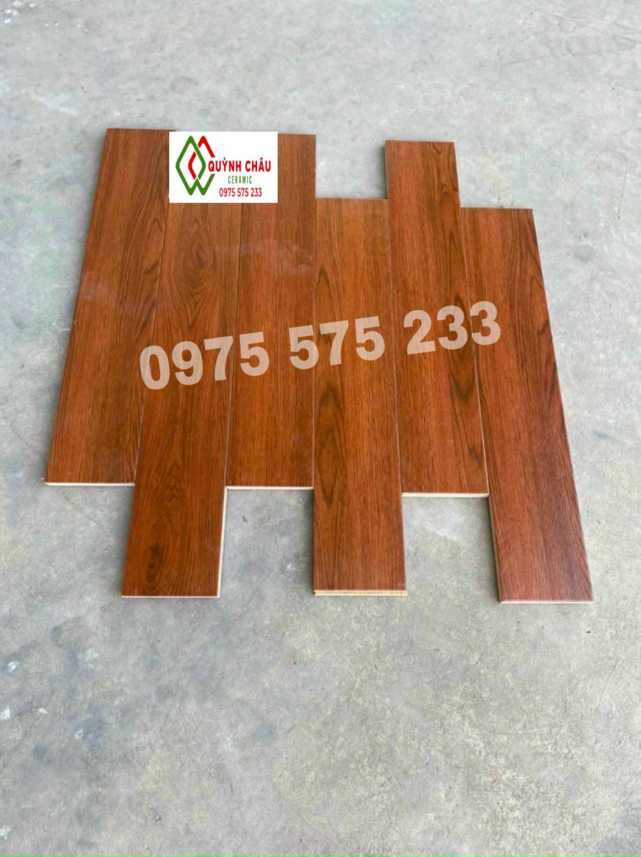 Gạch granite giả gỗ 15x80 đá mài cạnh