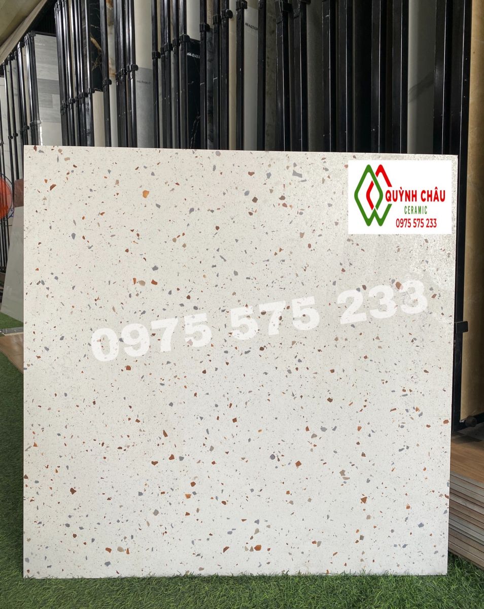 Gạch nhập khẩu 80x80 terrazzo giả đá