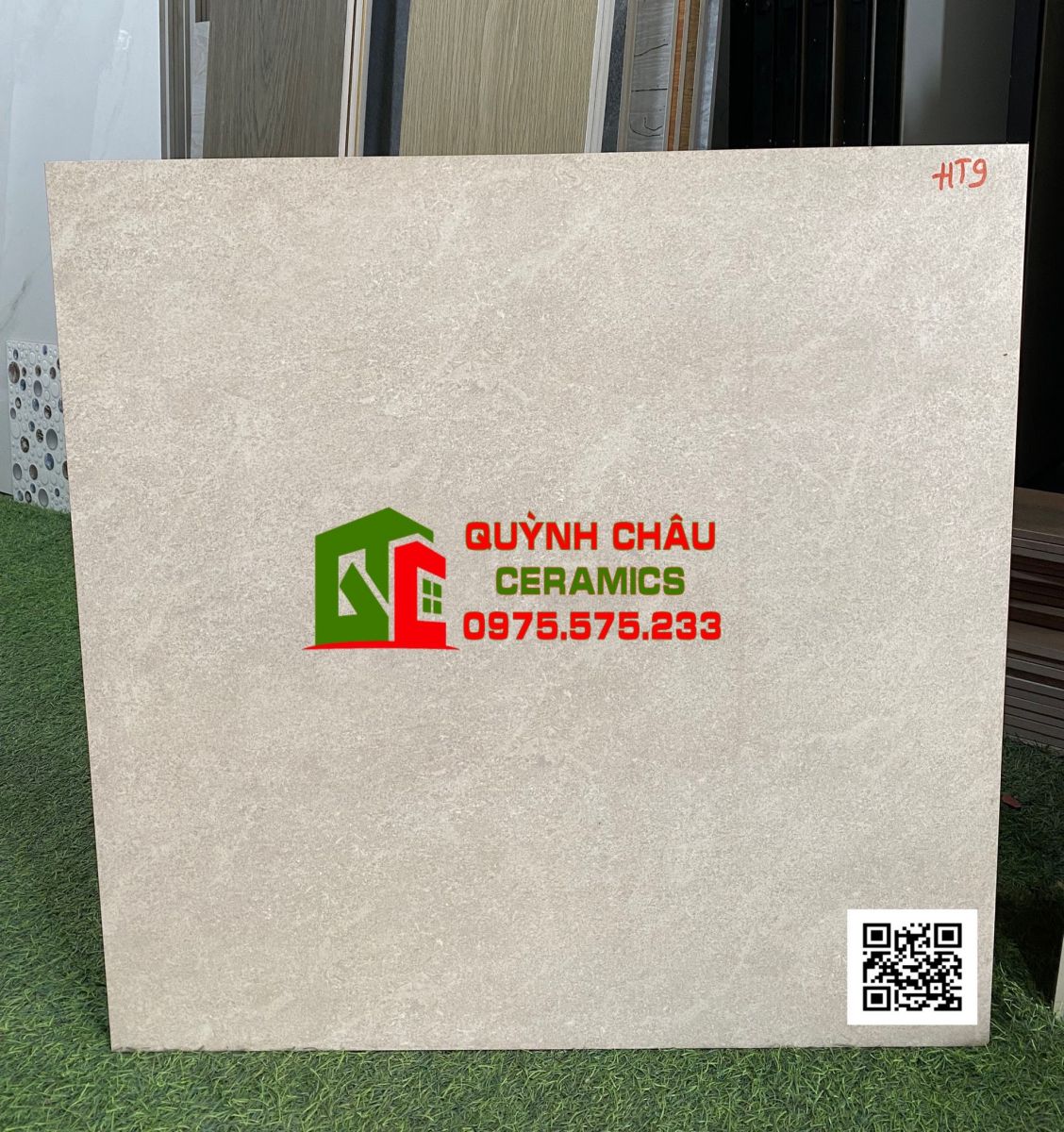 Gạch granite 600x600 đá mờ mịn chống trơn