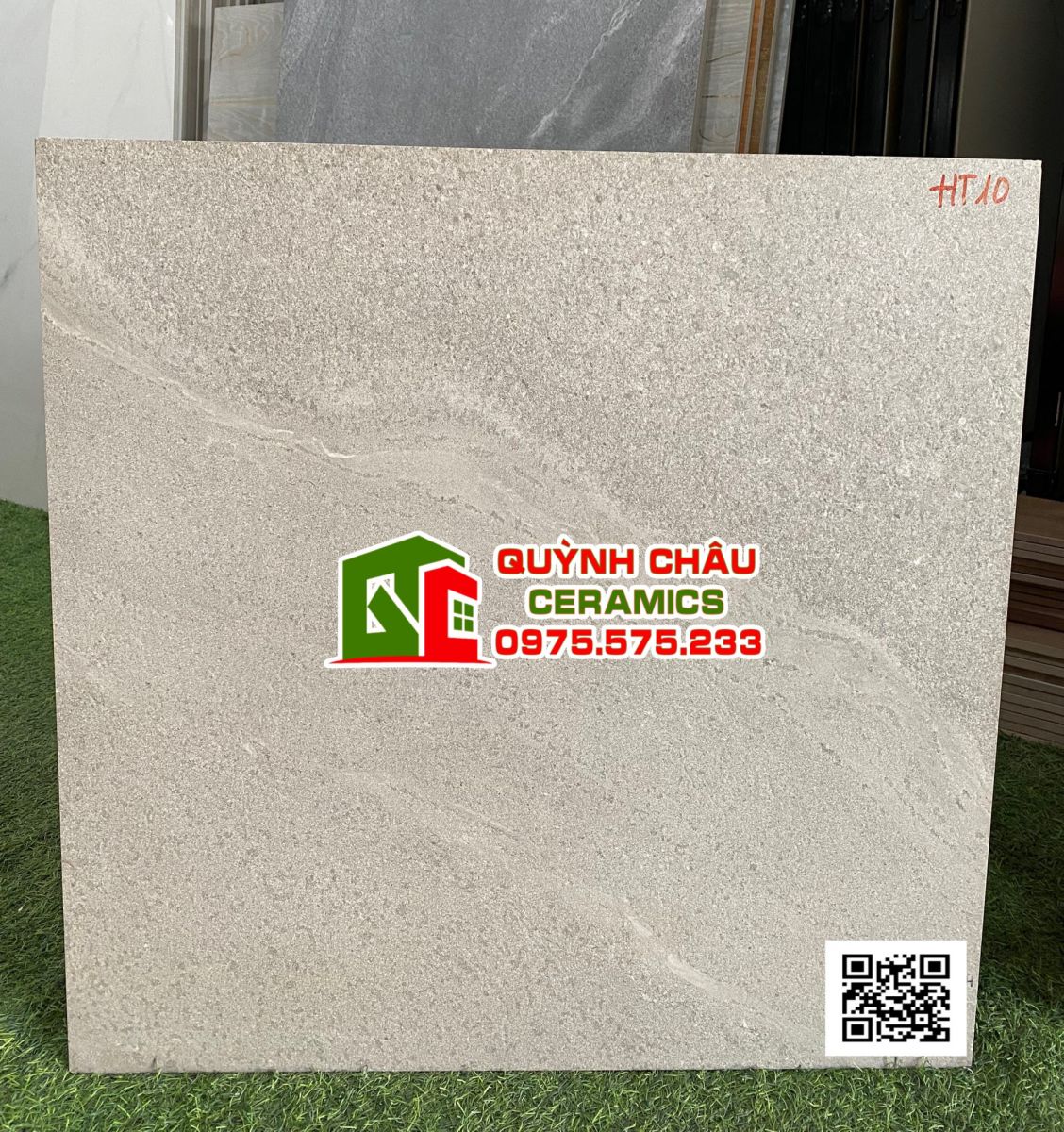 Gạch lát nền phòng ngủ 600x600 đá mờ