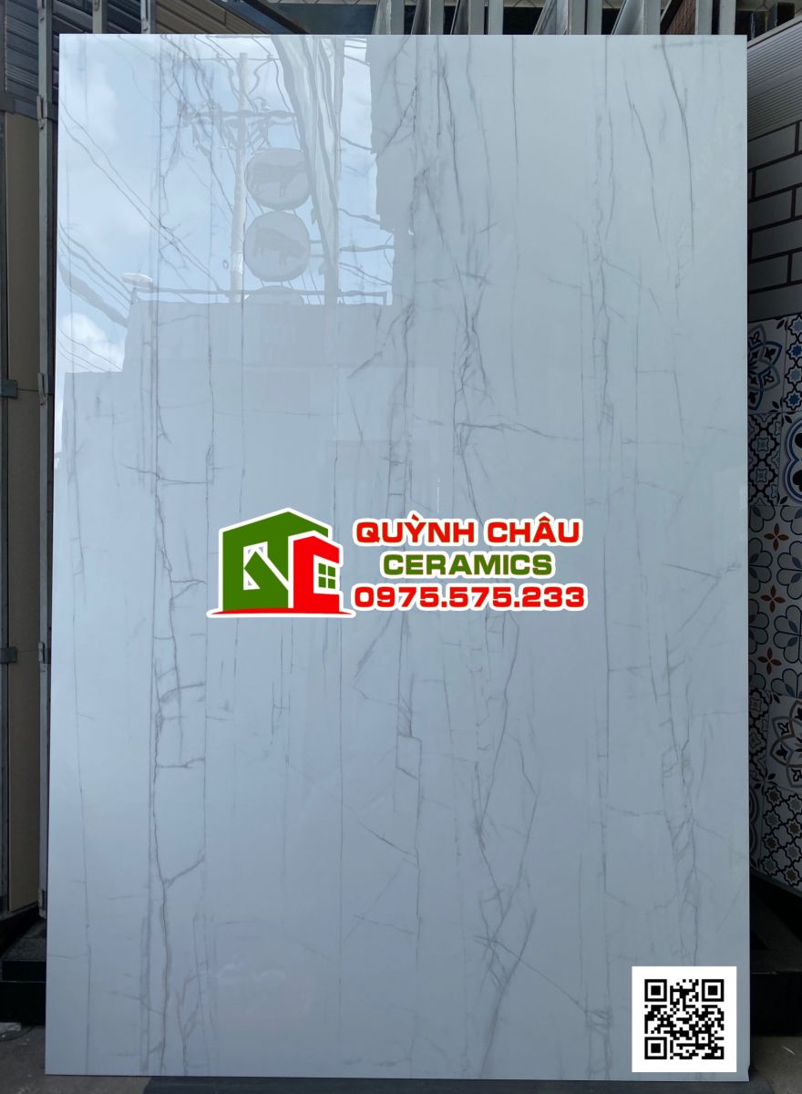 Gạch ốp lát ấn độ 120x180 vân đá rạn siêu bóng cao cấp