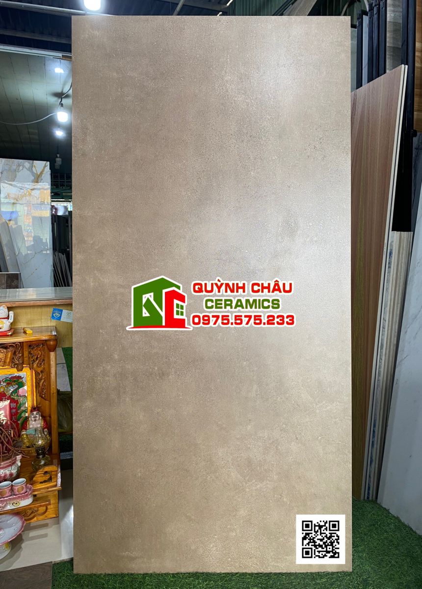 Gạch ốp lát màu 80x160 màu nâu mờ xám ấn độ cao cấp